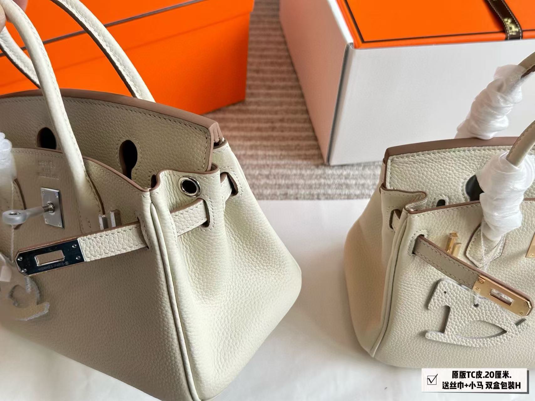 HERME5 レザーハンドバッグ【50％割引+送料無料】