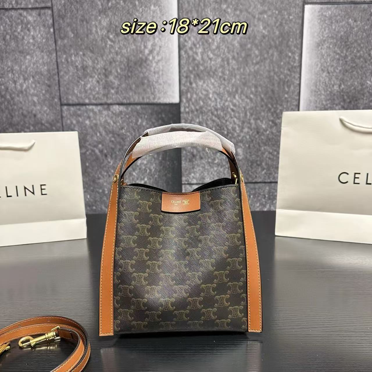 FEND1凱旋門プリント トートバッグ【50％割引+送料無料】