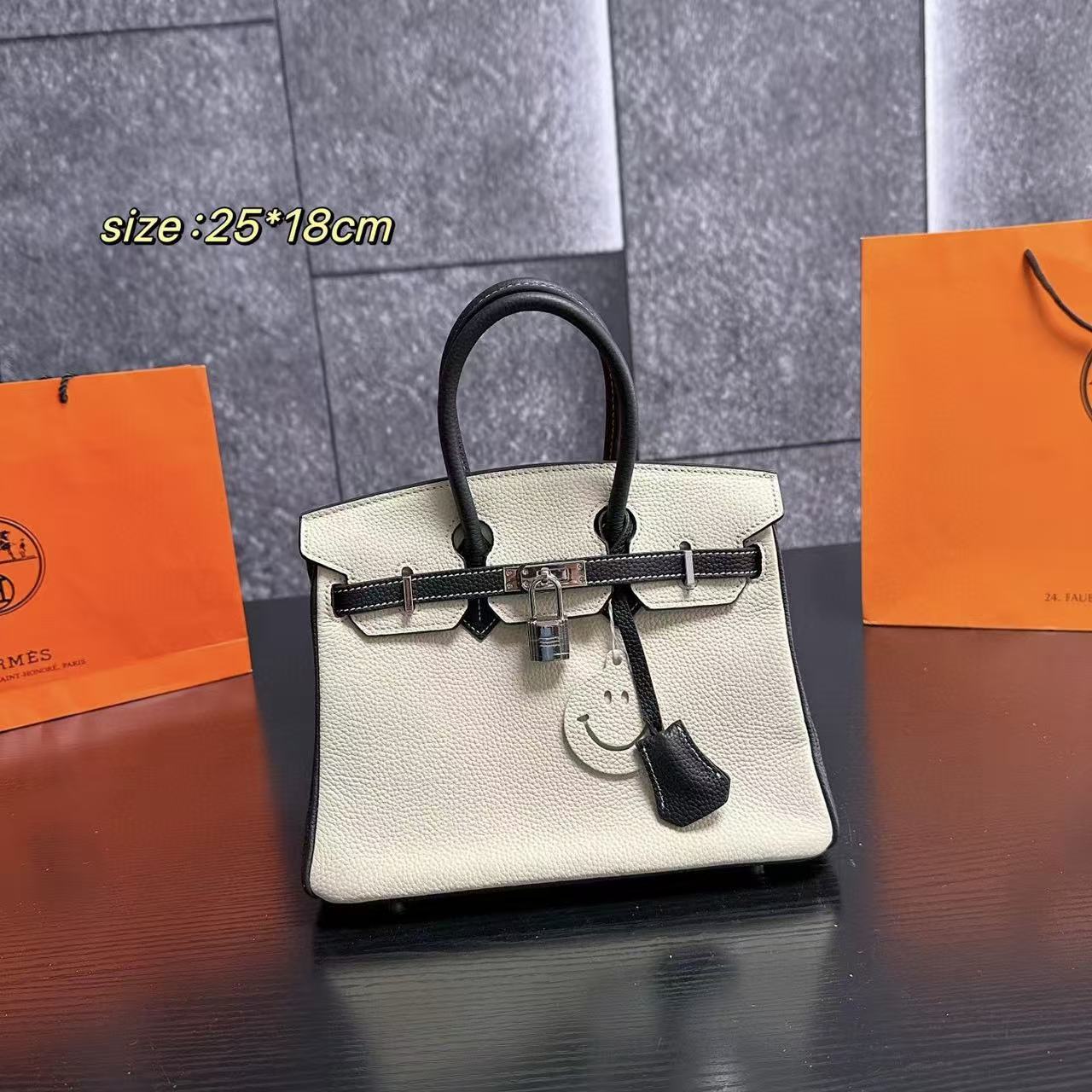 HERME5高品質の牛革ハンドバッグ【50％割引+送料無料】