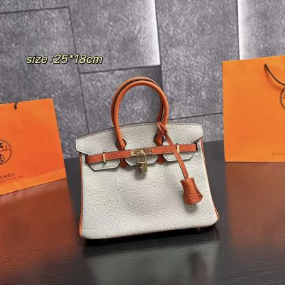 HERME5高品質の牛革ハンドバッグ【50％割引+送料無料】