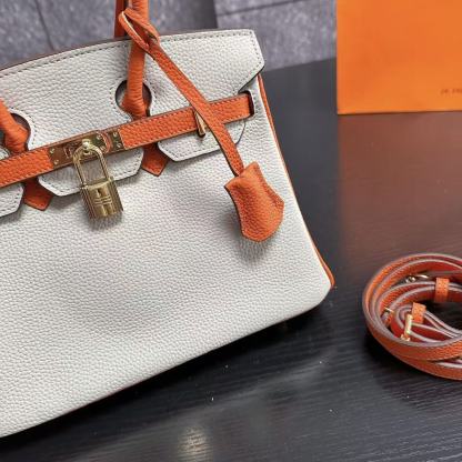 HERME5高品質の牛革ハンドバッグ【50％割引+送料無料】