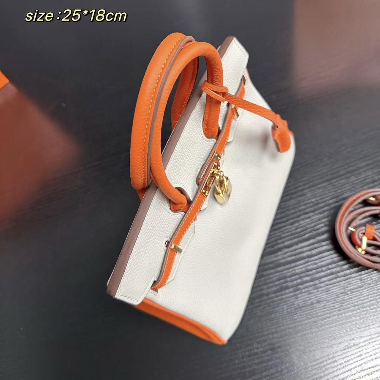 HERME5高品質の牛革ハンドバッグ【50％割引+送料無料】