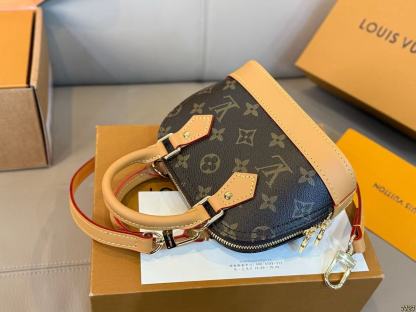 LVプリントレザーハンドバッグ【50％割引+送料無料】