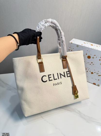 CEL1NE キャンバスレターショッピングバッグ【50％割引+送料無料】