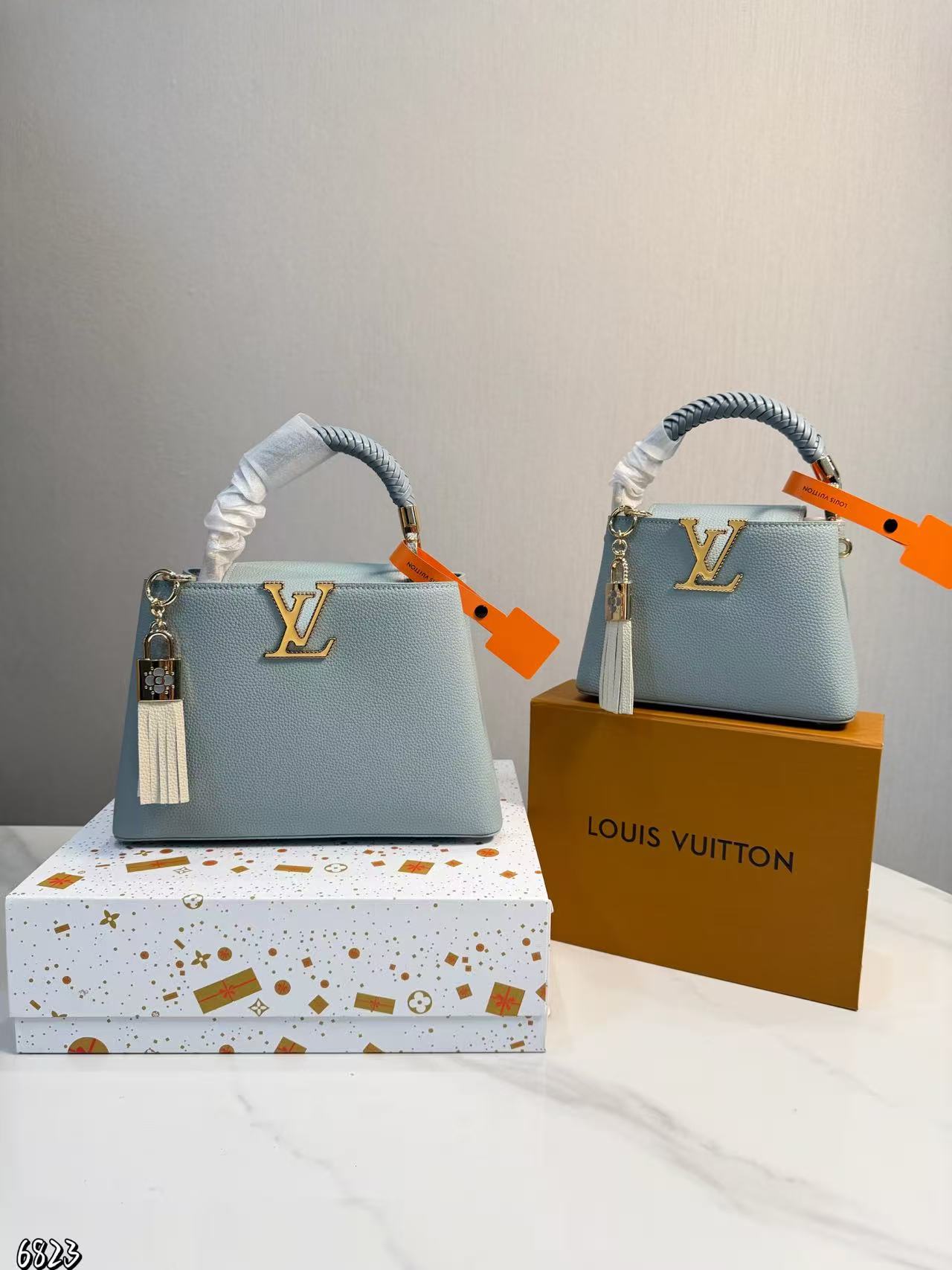 LV Capucinesハンドバッグ【50％割引+送料無料】