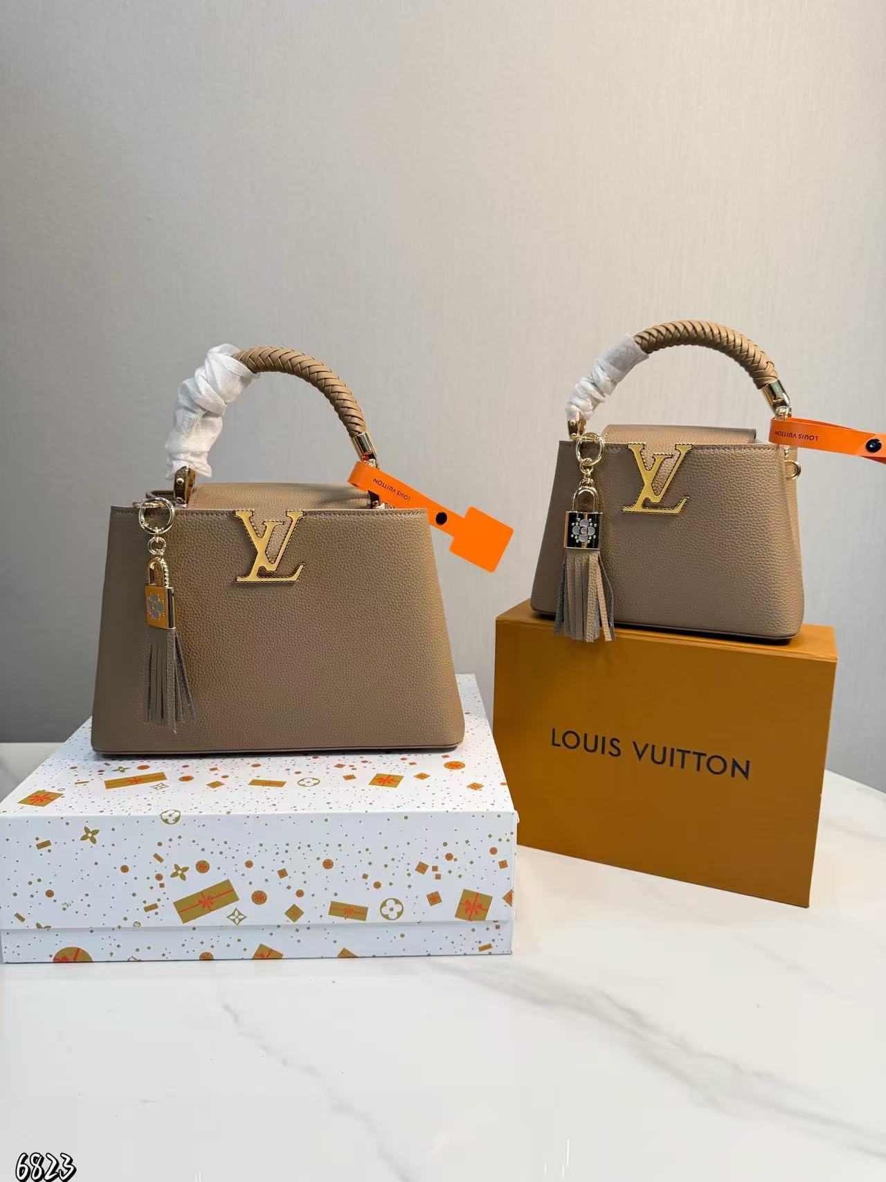 LV Capucinesハンドバッグ【50％割引+送料無料】