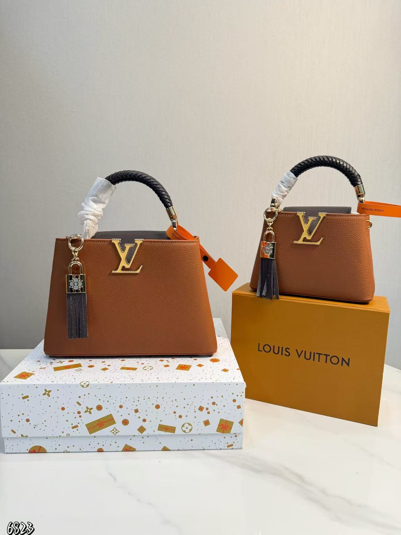 LV Capucinesハンドバッグ【50％割引+送料無料】