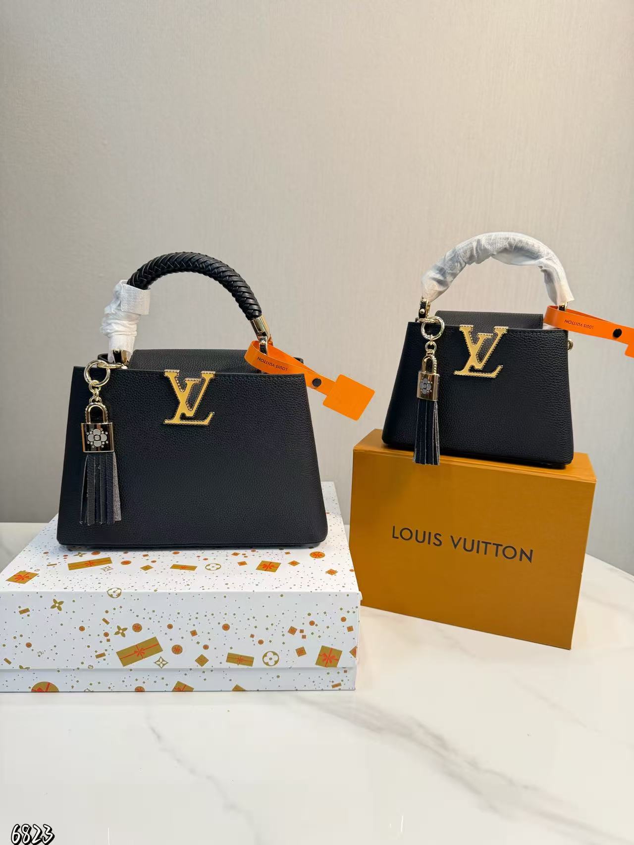 LV Capucinesハンドバッグ【50％割引+送料無料】