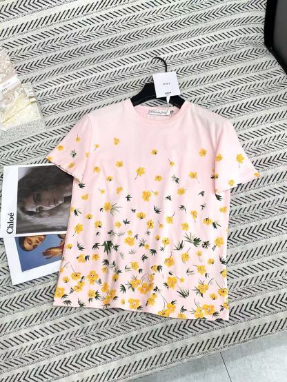 DIOR フローラルビーTシャツ【50％割引+送料無料】