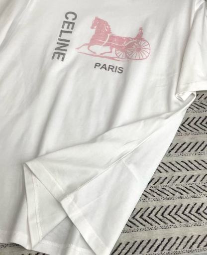 CEL1NE キャリッジレターTシャツ【50％割引+送料無料】