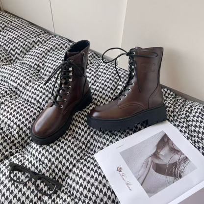 CEL1NE 凱旋門 レースアップ アンクルブーツ【50％割引+送料無料】