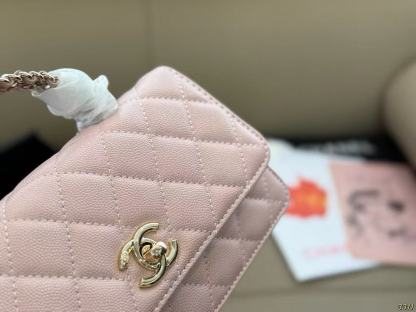 CHANE1 ピンクチェーンバッグ【50％割引+送料無料】