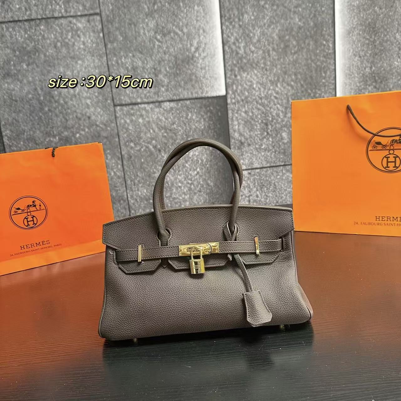 HERME5高品質Birkin牛革ハンドバッグ【50％割引+送料無料】