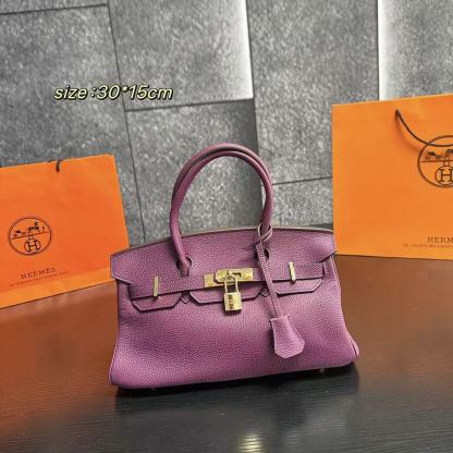 HERME5高品質Birkin牛革ハンドバッグ【50％割引+送料無料】