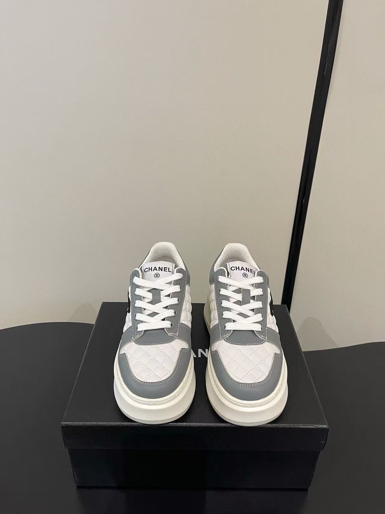 CHANE1 高品質ダブルCプラットフォームシューズ【50％割引+送料無料】