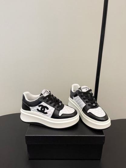 CHANE1 高品質ダブルCプラットフォームシューズ【50％割引+送料無料】