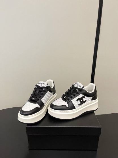 CHANE1 高品質ダブルCプラットフォームシューズ【50％割引+送料無料】