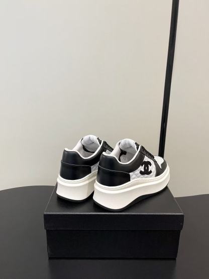 CHANE1 高品質ダブルCプラットフォームシューズ【50％割引+送料無料】