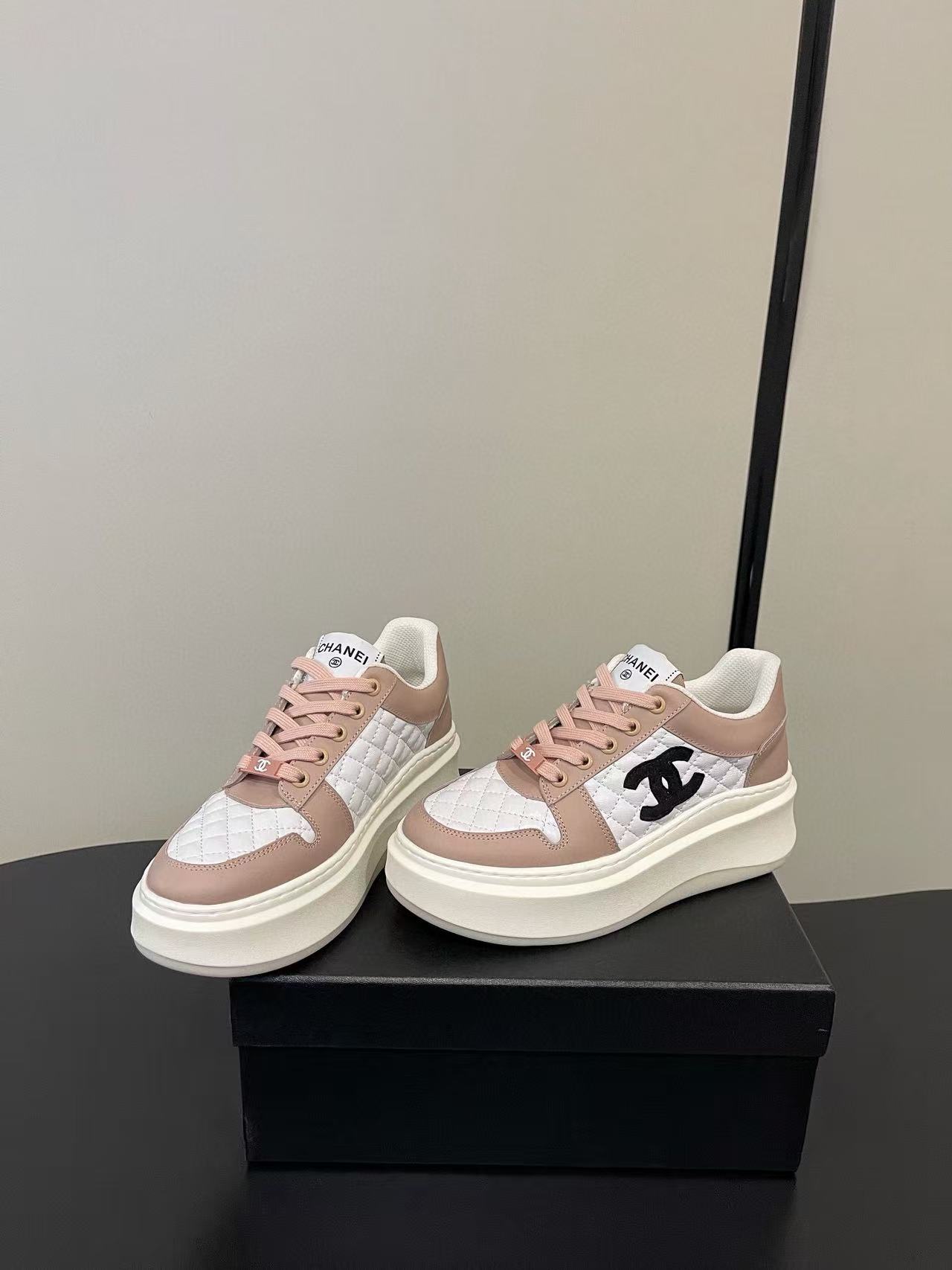 CHANE1 高品質ダブルCプラットフォームシューズ【50％割引+送料無料】