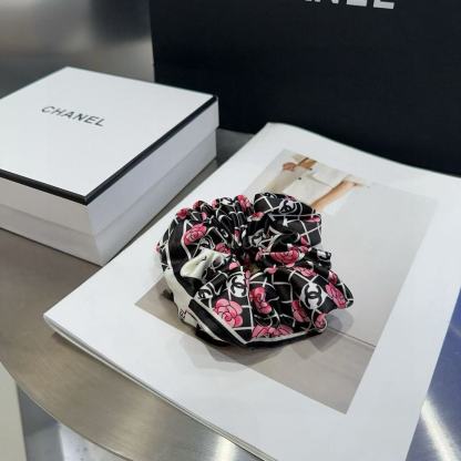 CHANE1 プリントヘアタイ【50％割引+送料無料】