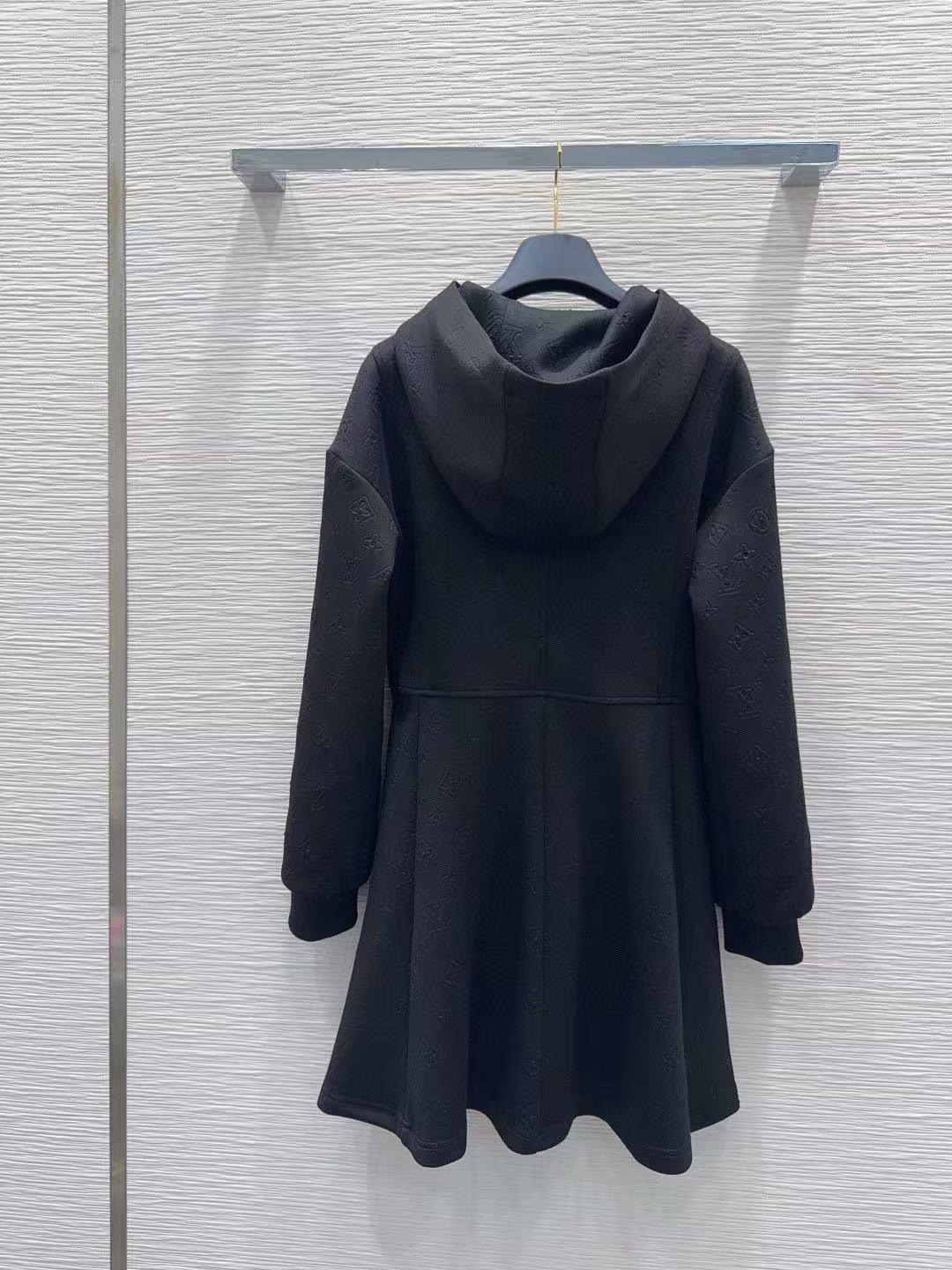 LVフード付きジップアップドレス【50％割引+送料無料】