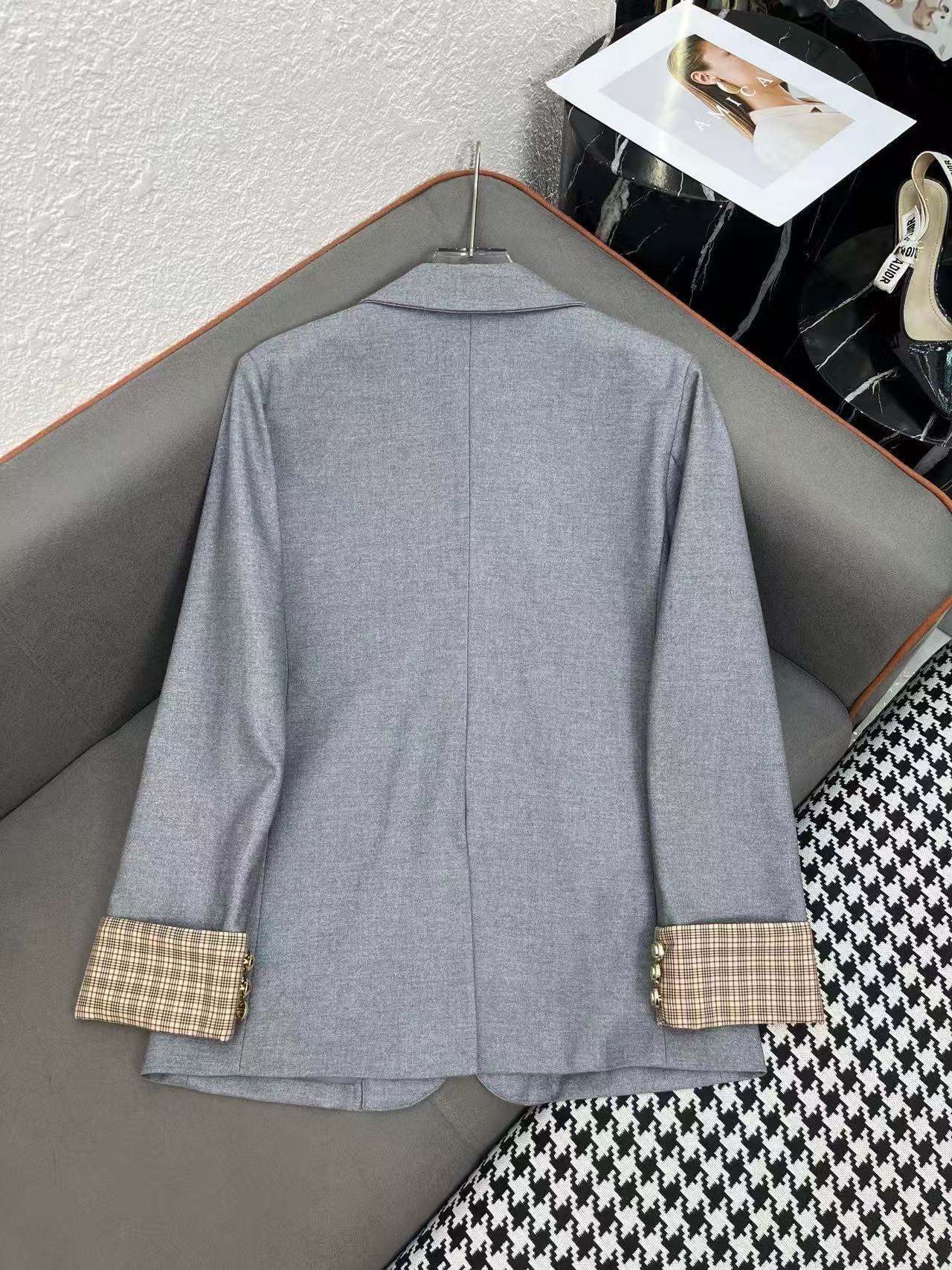 M1UM1U ミニマリスト レター スーツ ジャケット【50％割引+送料無料】