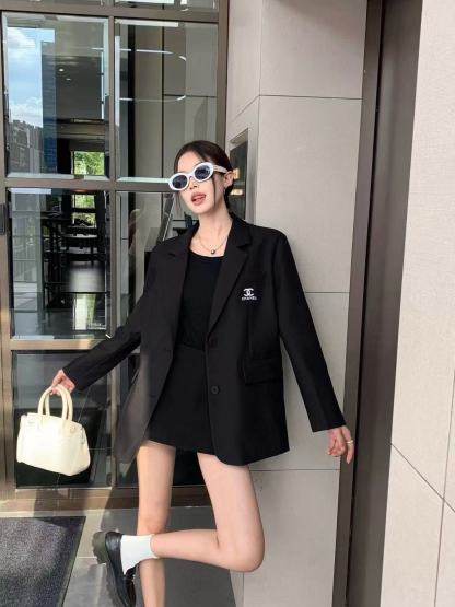 CHANE1 ダブルC スーツジャケット【50％割引+送料無料】