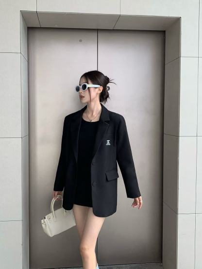 CHANE1 ダブルC スーツジャケット【50％割引+送料無料】