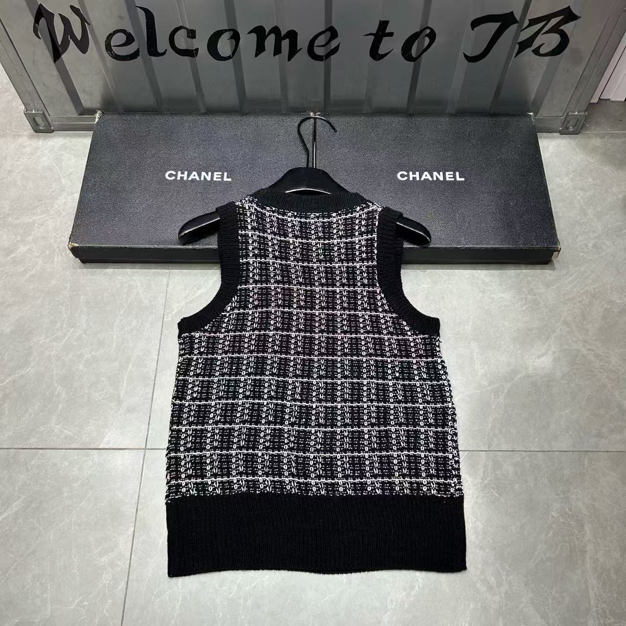 CHANE1 フローラルダブルCウールベスト【50％割引+送料無料】