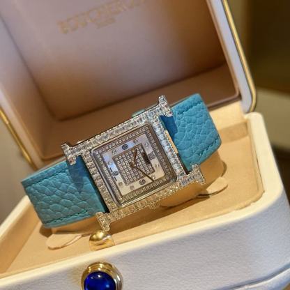 HERME5 高品質ダイヤモンドセット Hストラップ レディースウォッチ【50％割引+送料無料】