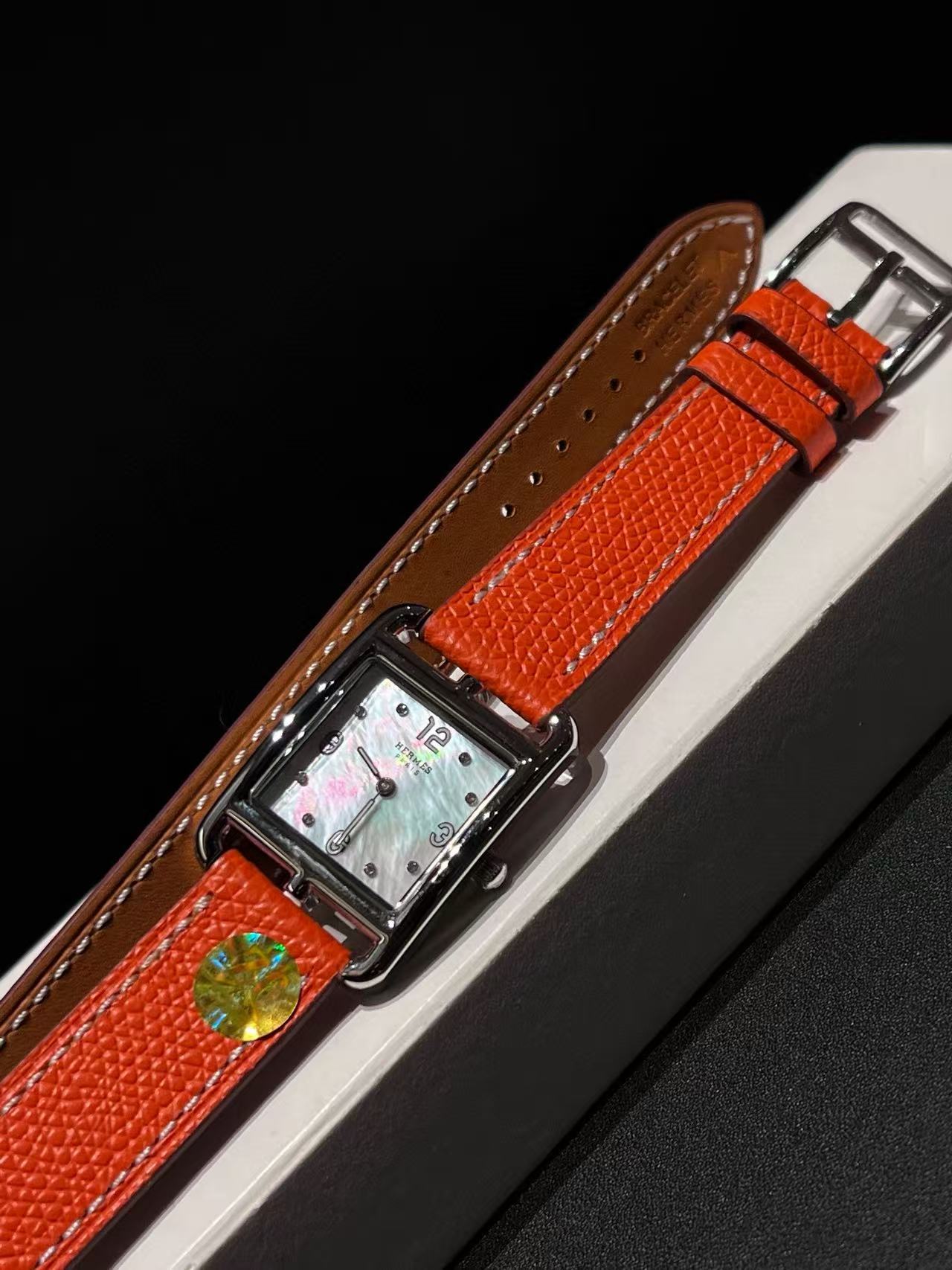 HERME5 レザーストラップ レディースウォッチ【50％割引+送料無料】