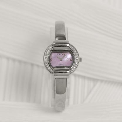 GUCC1 ジャカードブレスレット レディースウォッチ【50％割引+送料無料】