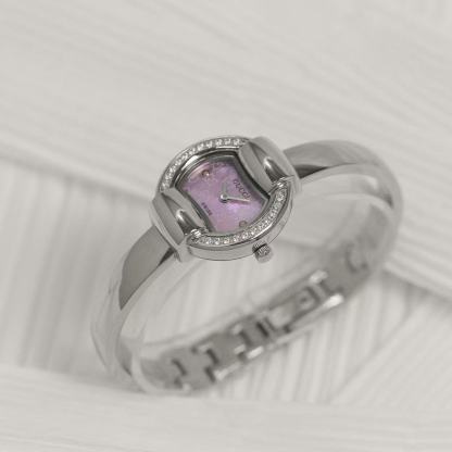 GUCC1 ジャカードブレスレット レディースウォッチ【50％割引+送料無料】