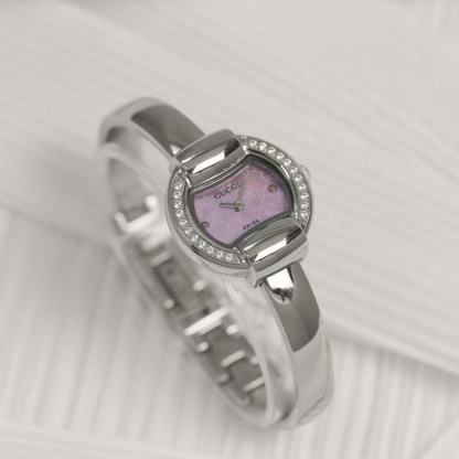 GUCC1 ジャカードブレスレット レディースウォッチ【50％割引+送料無料】