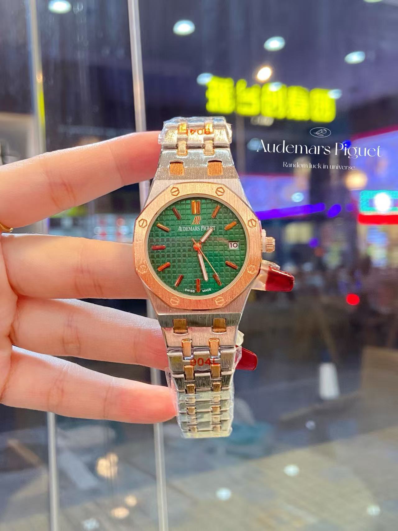 Audemarsp1guetスチールバンドの腕時計【50％割引+送料無料】