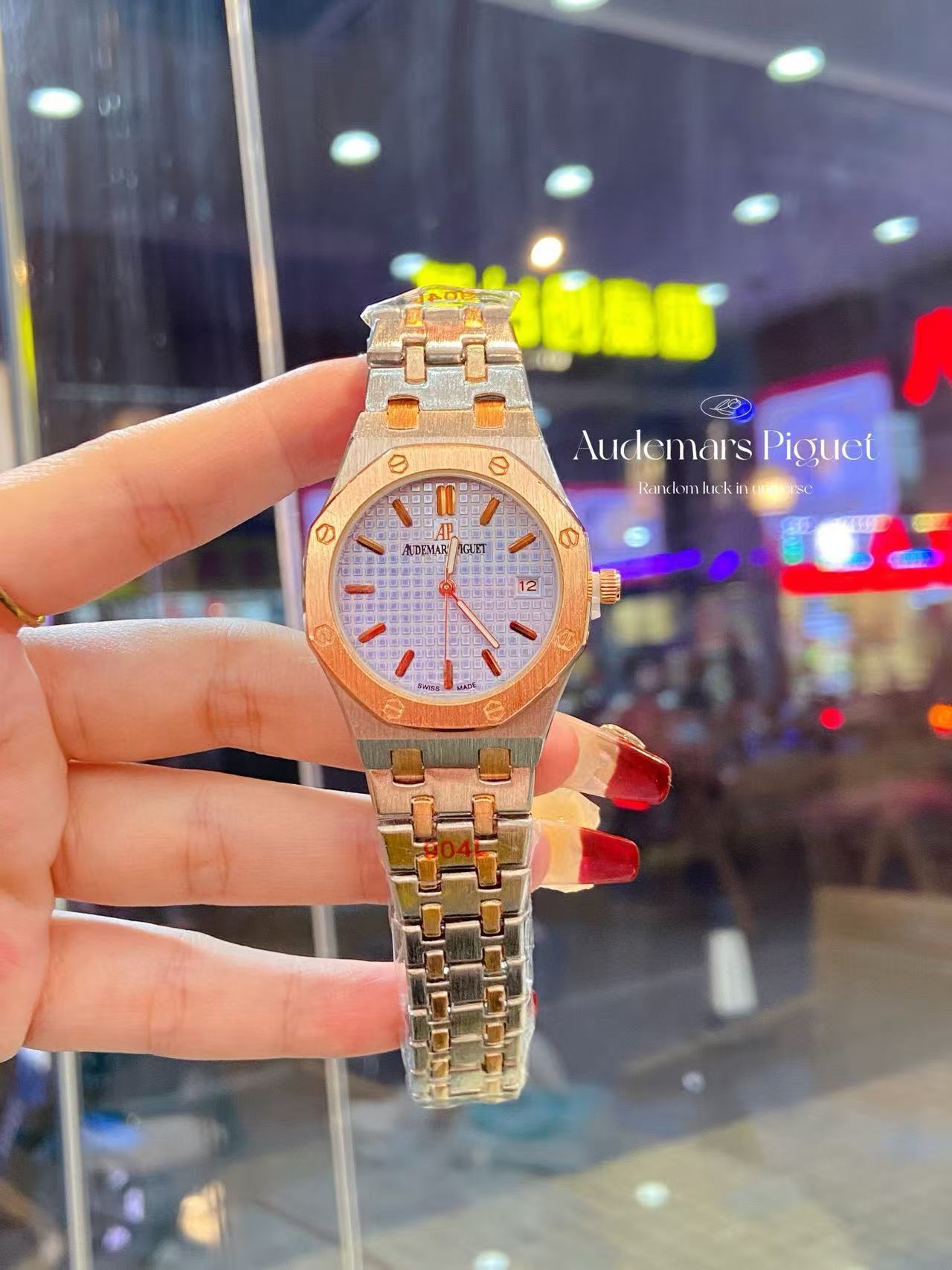 Audemarsp1guetスチールバンドの腕時計【50％割引+送料無料】