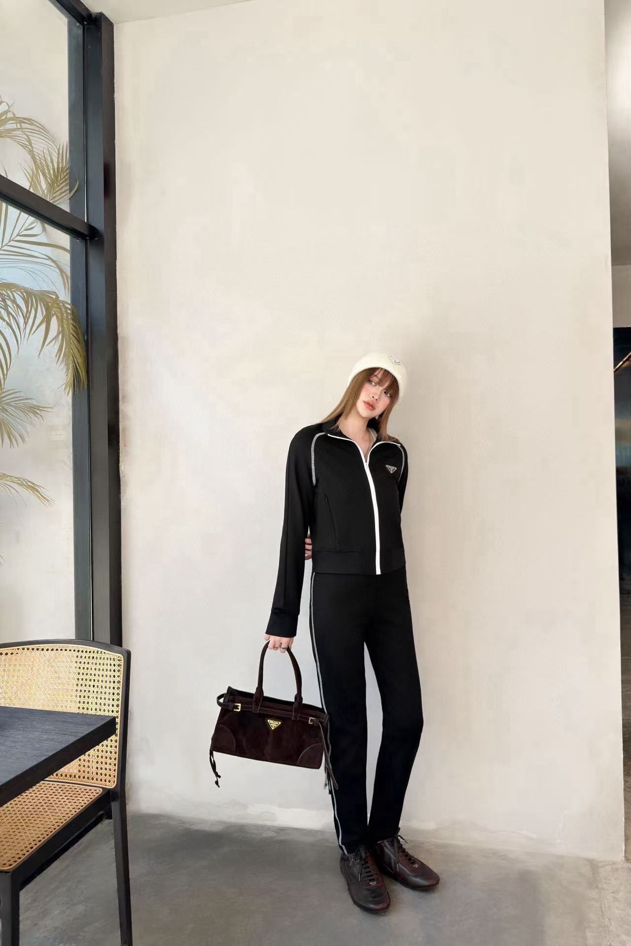 PR4DA ジップアップジャケット+パンツ ツーピースセット【50％割引+送料無料】