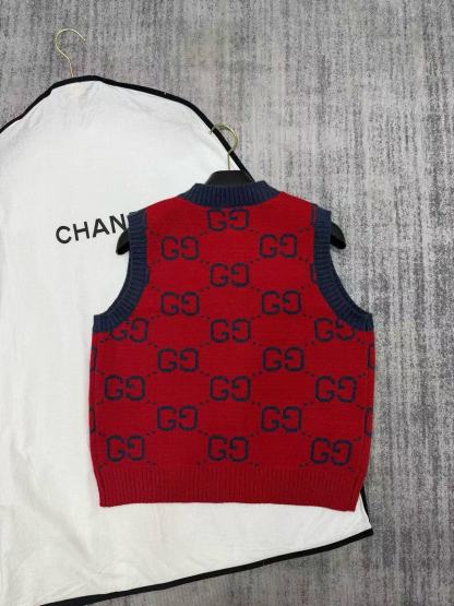 GUCC1 メタルボタンウールベスト【50％割引+送料無料】