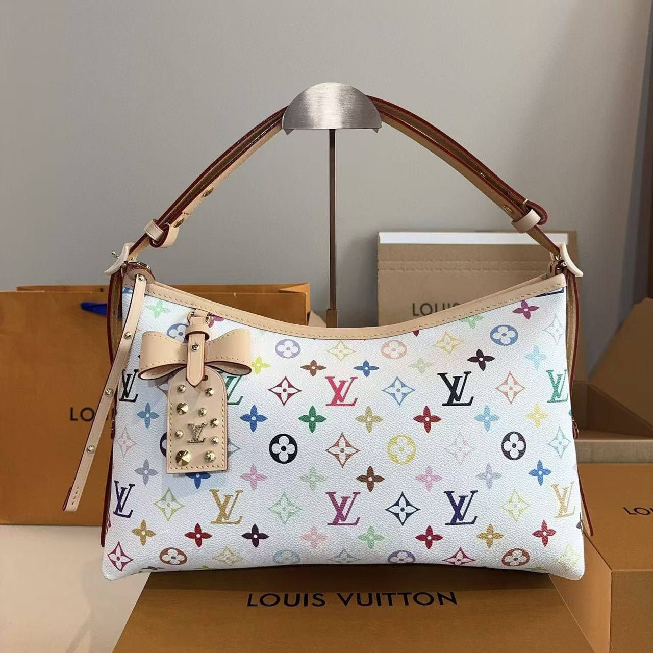 LVプリントハンドバッグ【50％割引+送料無料】