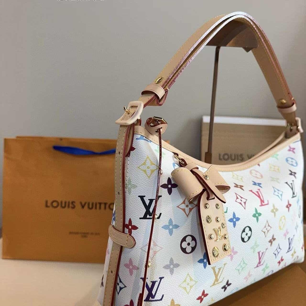 LVプリントハンドバッグ【50％割引+送料無料】