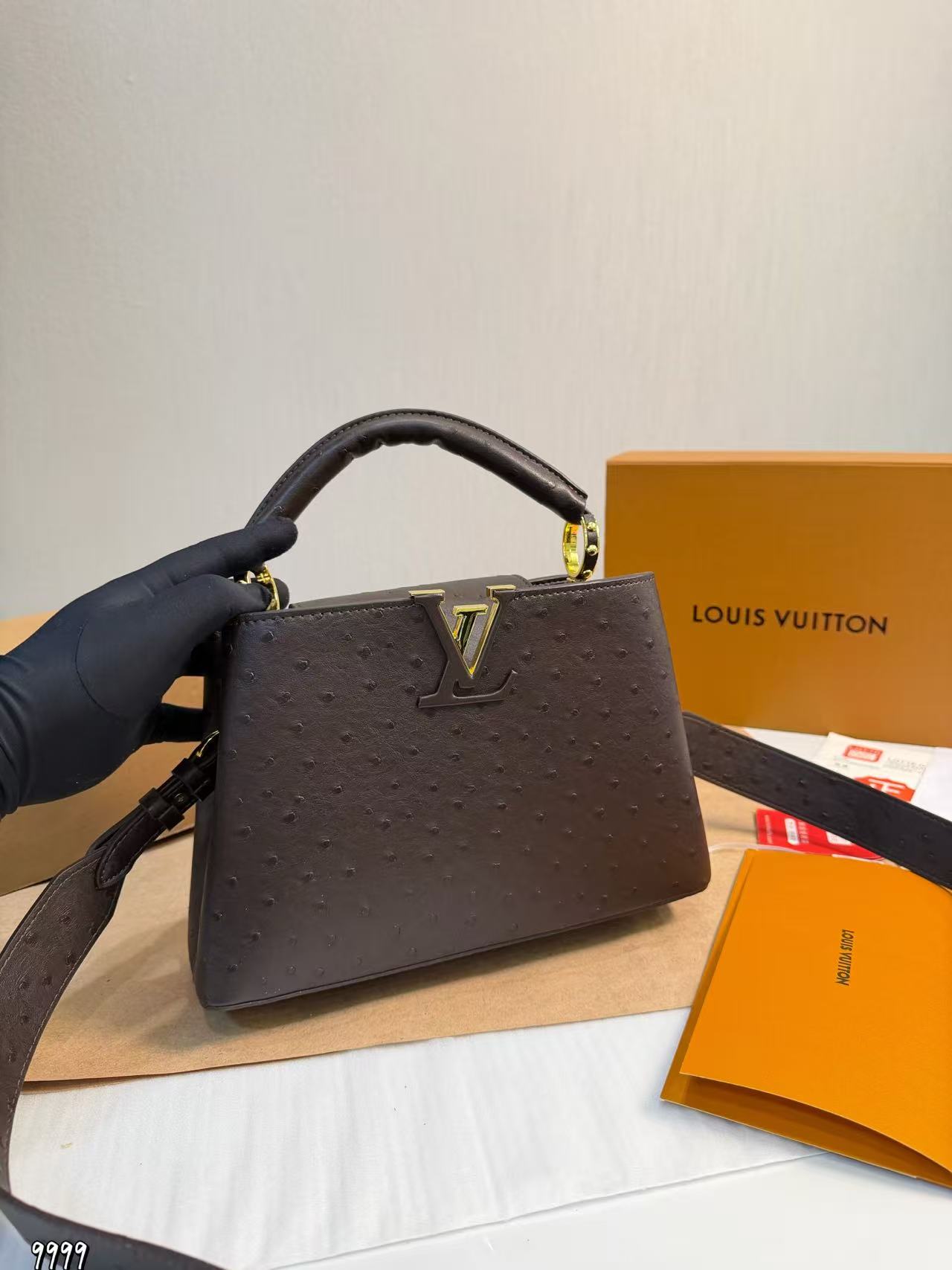 LVレザーハンドバッグ【50％割引+送料無料】