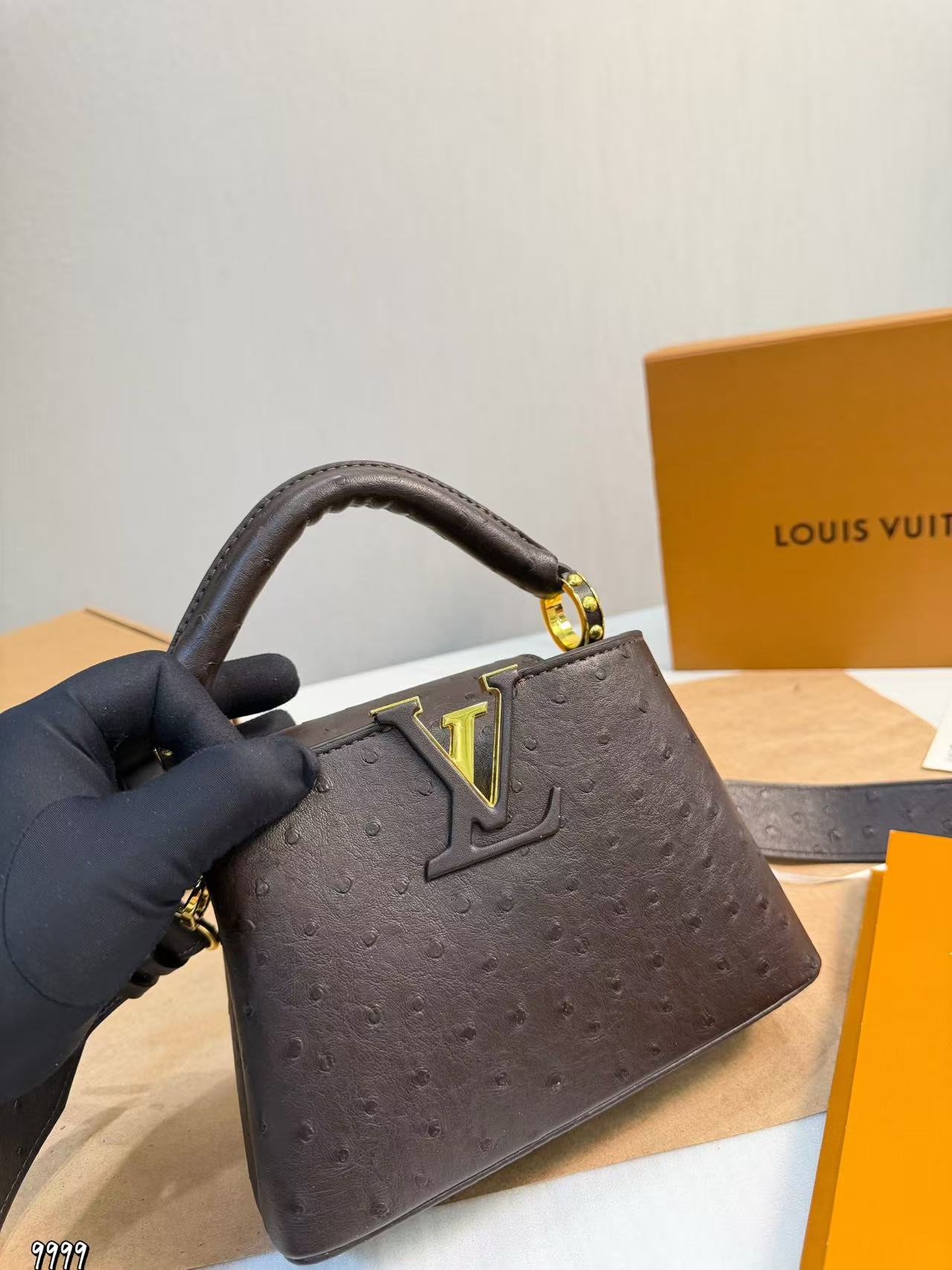 LVレザーハンドバッグ【50％割引+送料無料】