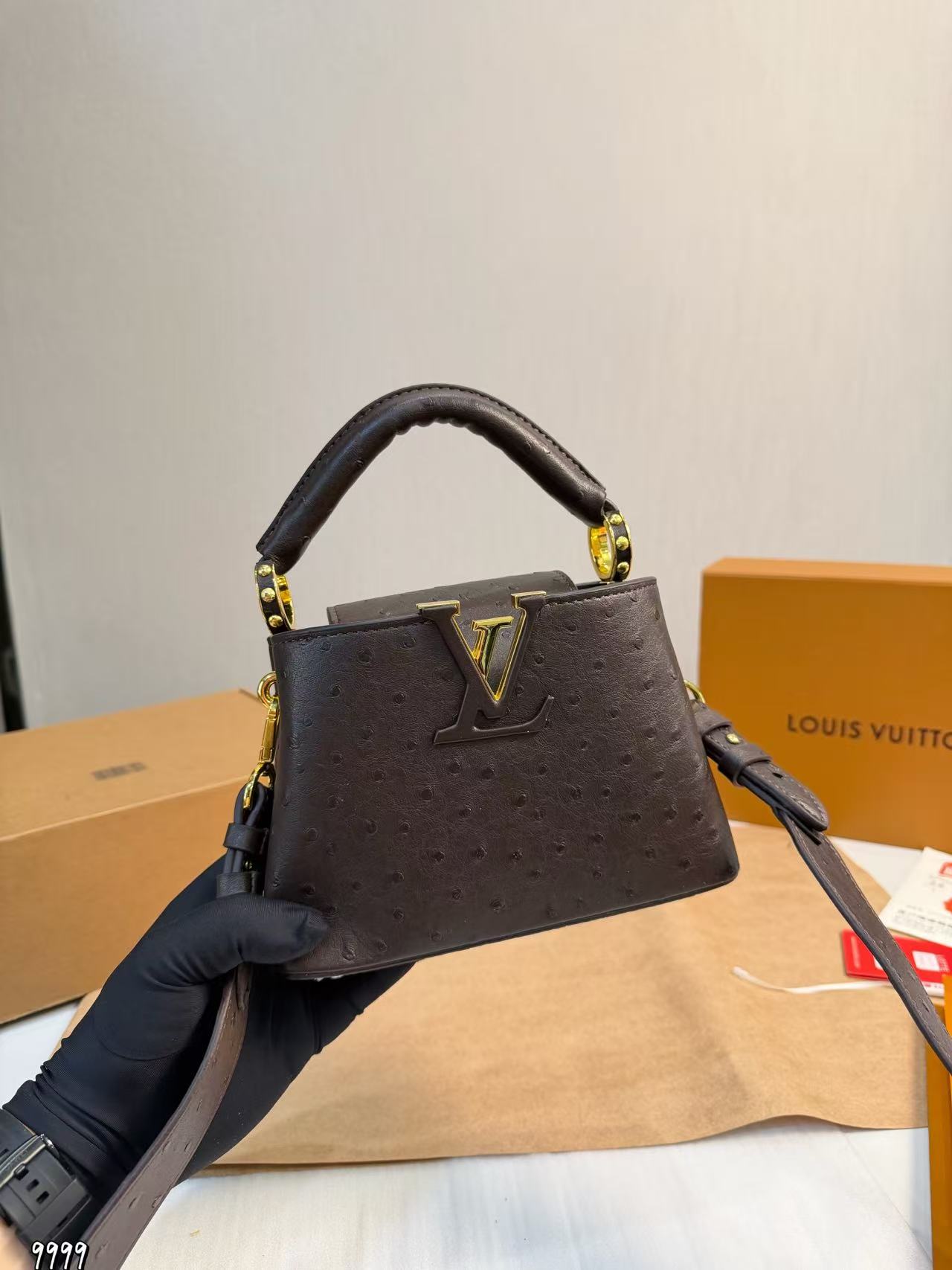 LVレザーハンドバッグ【50％割引+送料無料】