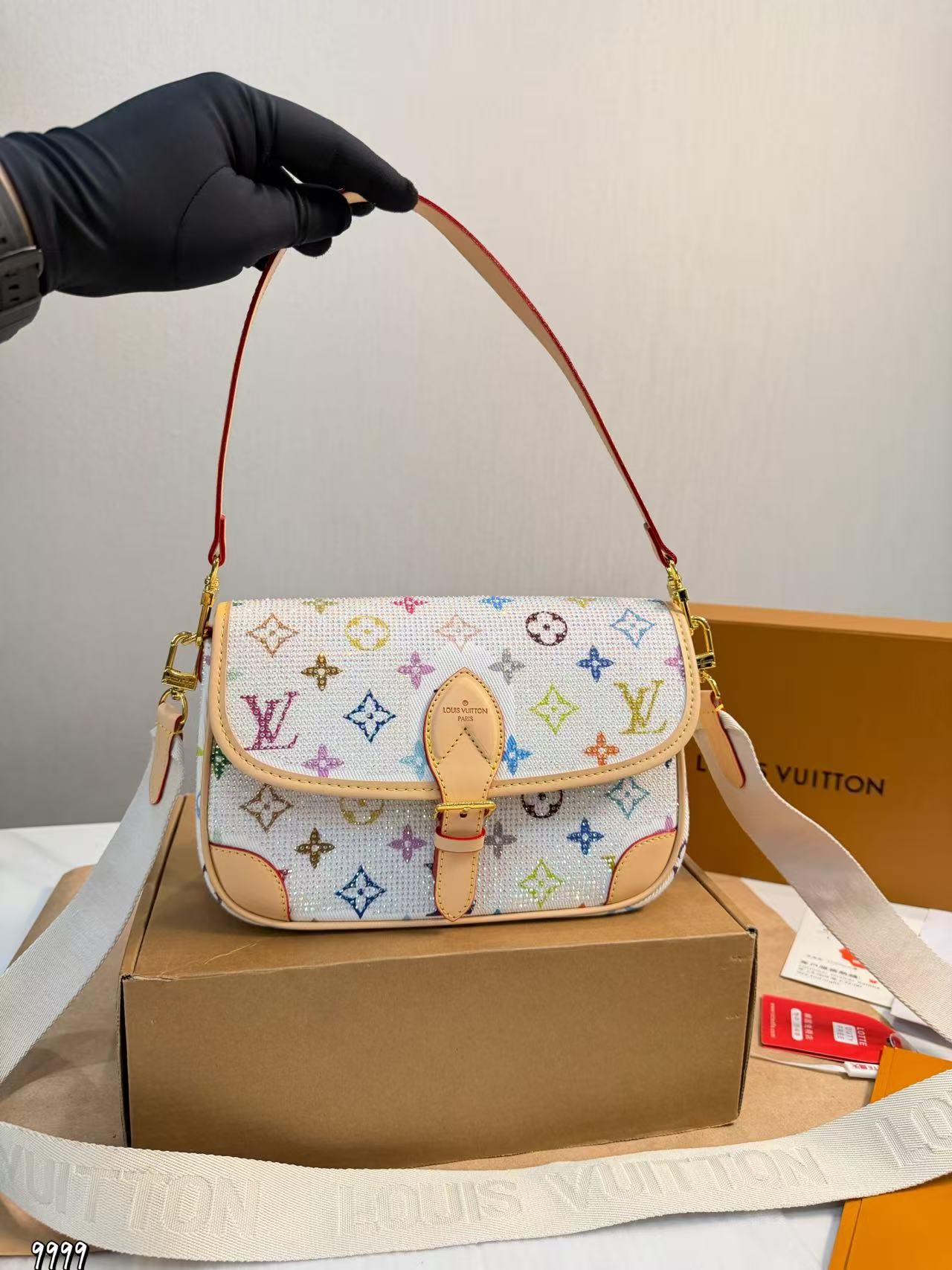 LVバゲットショルダーバッグ【50％割引+送料無料】