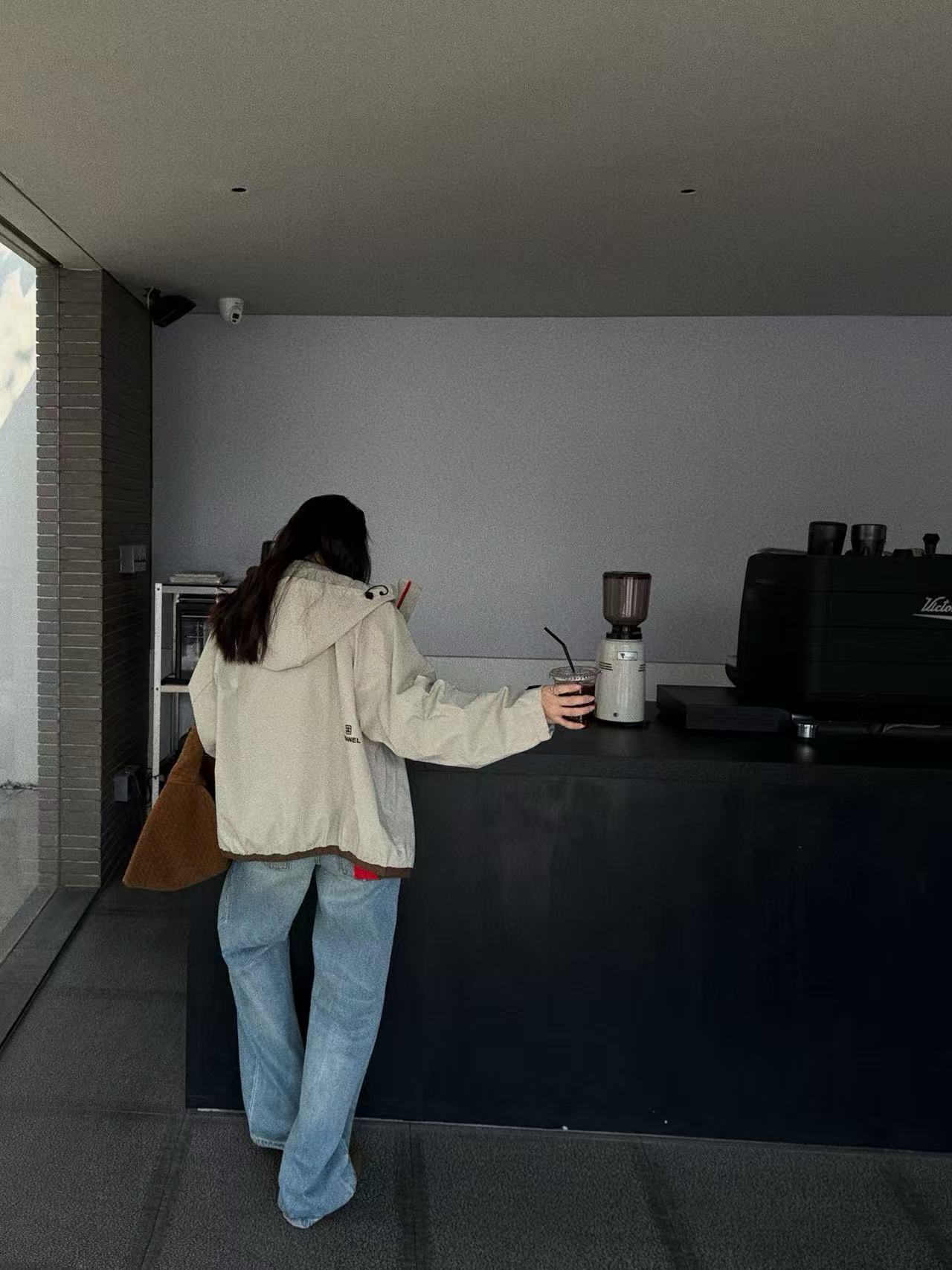 CHANE1 シンプルジップアップフードジャケット【50％割引+送料無料】