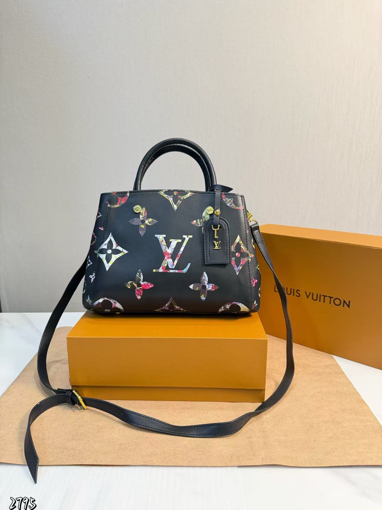 LV四つ葉のクローバープリントハンドバッグ【50％割引+送料無料】