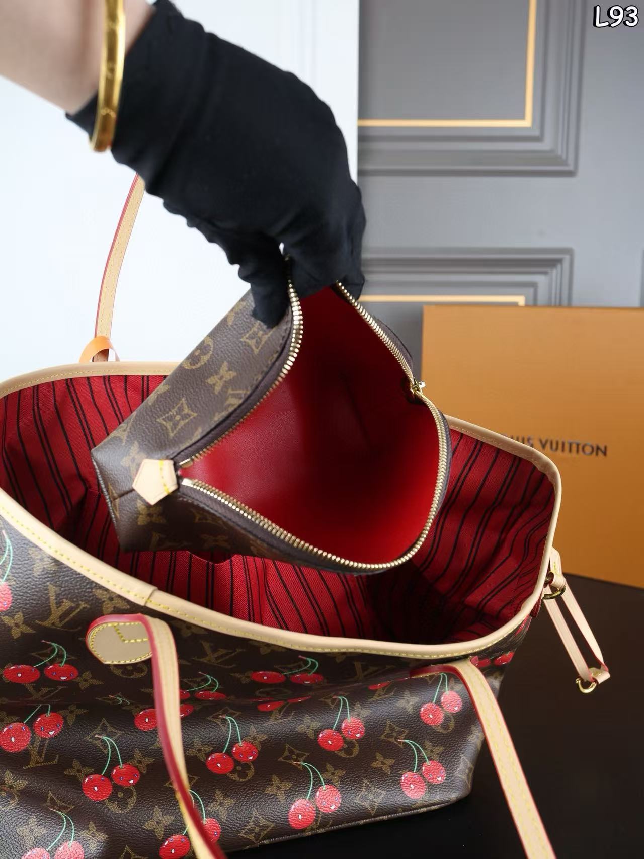 LVチェリーショッピングバッグ【50％割引+送料無料】