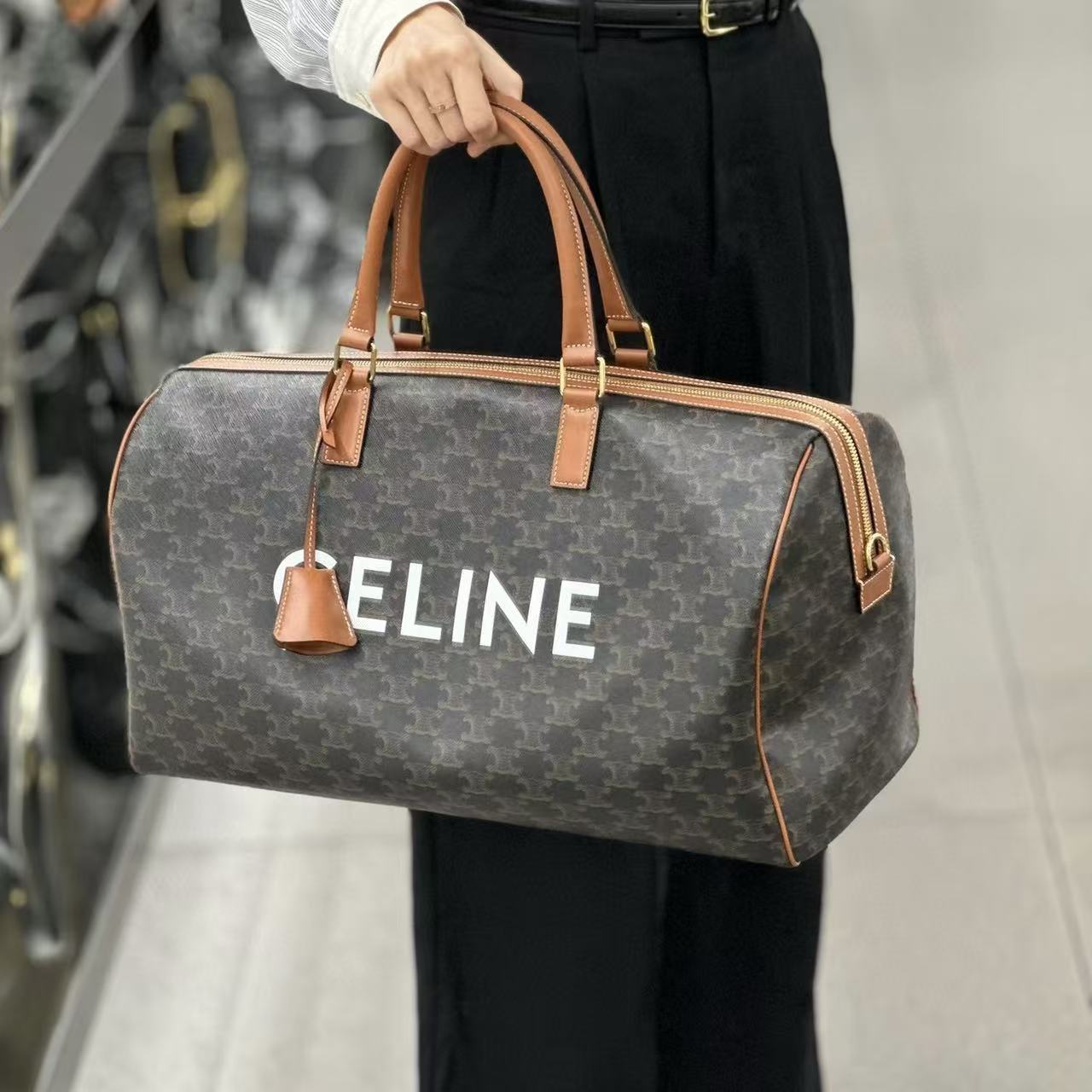 CEL1NE 凱旋門 トラベルバッグ【50％割引+送料無料】
