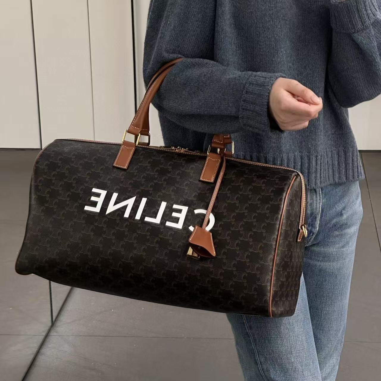 CEL1NE 凱旋門 トラベルバッグ【50％割引+送料無料】