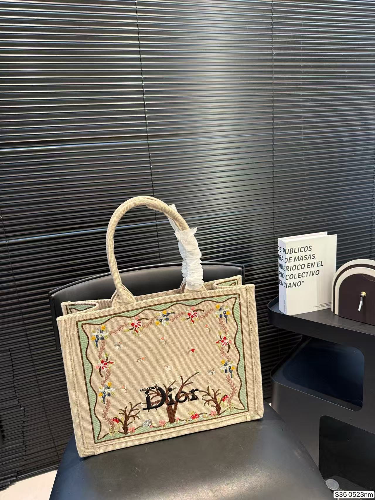 DI0R刺繍プリントハンドバッグ【 50％割引+送料無料】